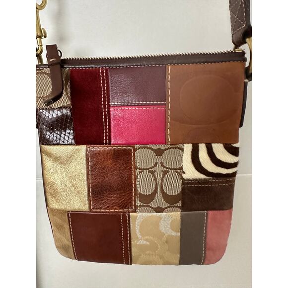 Coach patchwork purse crossbody - Picture 1 of 9